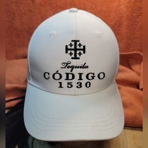 Tequila Código 1530 White Perforated Baseball Cap